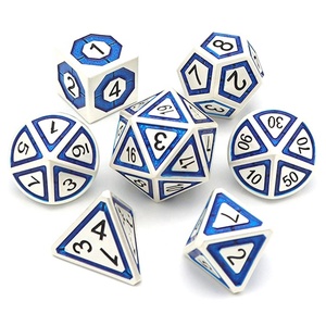 Số lượng lớn kim loại Xúc xắc Set-Rắn Hợp kim kẽm cho DND bàn trò chơi, nhiều màu sắc với nhà máy trực tiếp giá - Product Image 5