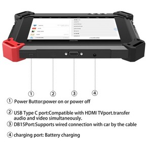 用于特殊功能汽油车的XTOOL EZ500全系统诊断与XTool PS80功能相同 - Product Image 5