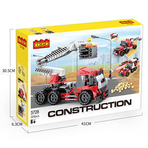 COGO3728教育玩具エンジニアリングスーツシリーズレンガモデル車両ビルディングブロックブロックモデルビルディング玩具 - Product Image 3