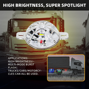 ไฟแชสซี LED รถบรรทุกความสว่างสูงหลากสีไฟเตือนรถ DC 12-80V - Product Image 2