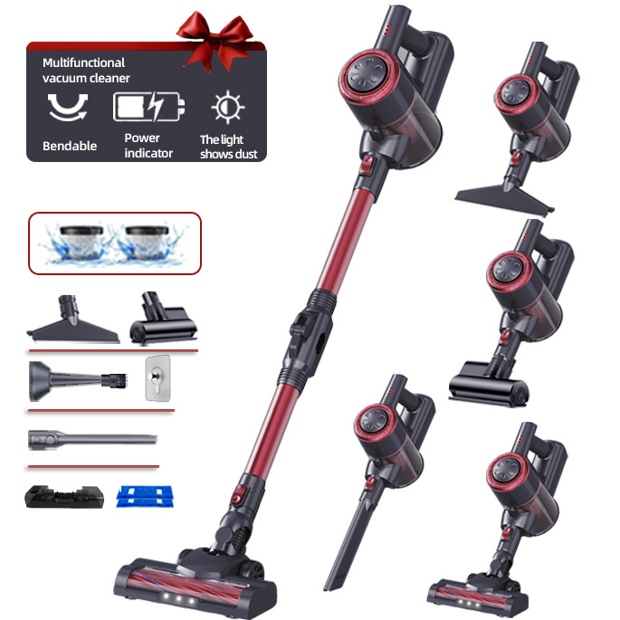 Black-Red - Wet & Dry 6-Piece Set