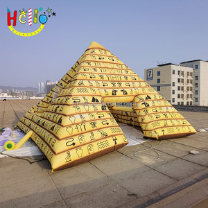 Museum Advertising Decoration Blow up Egyptian Props Model <strong>Egypt</strong> Pyramid Inflatable - Product Image 1