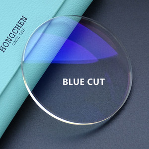 1.56 1.59 PC 1.60 1.67 1.74 Uv420 블루 컷 블루 라이트 차단 블루 블로커 렌즈 렌즈 Oftalmicos 광학 렌즈 - Product Image 2