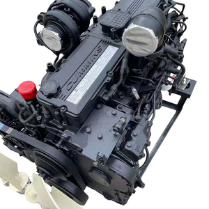 Orijinal kullanılmış motor inşaat makineleri 6 silindir 8.9L motor komple qsl 8.9 qsl9 dizel motor