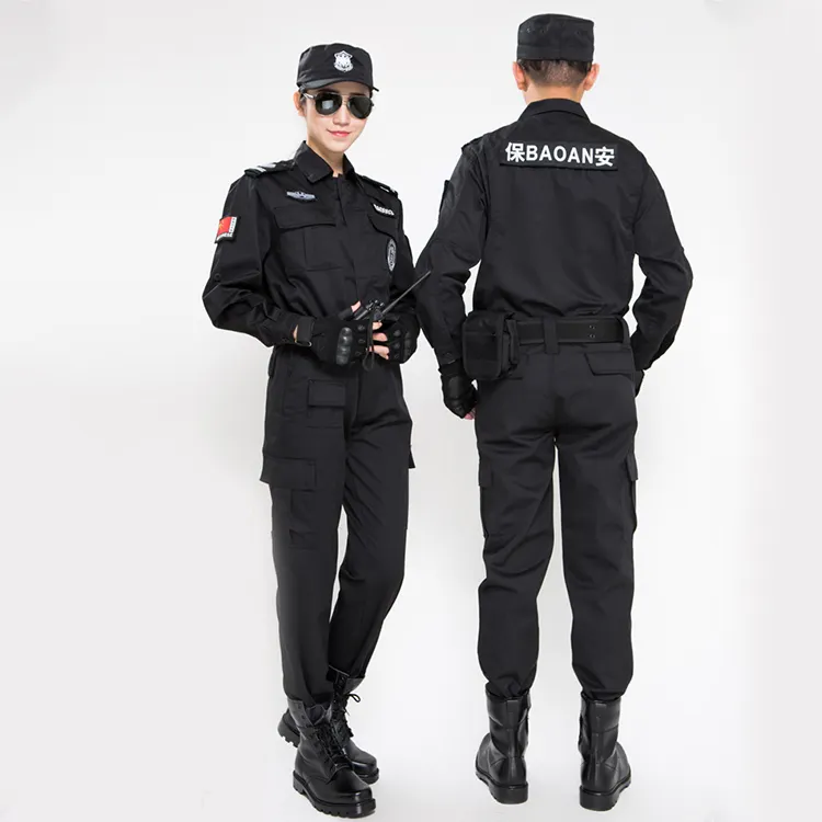 Uniforme de seguridad personalizado, uniforme de manga corta de alta calidad, a la venta