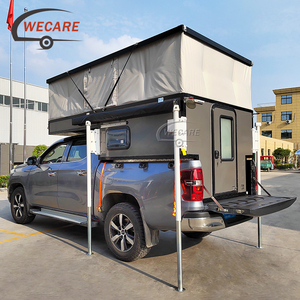 Wecare รับนักออกค่ายแบบกําหนดเองสไลด์บนรถออกค่ายปิดถนนสี่ล้อป๊อปอัพสไลด์ในรถกระบะออกค่ายสําหรับรถกระบะ - Product Image 1