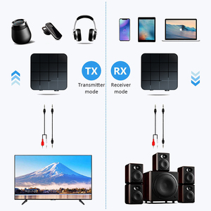 KN321 2 IN 1 BT 5.0 4.2音频接收器发射器音乐立体声无线适配器，带RCA 3.5毫米AUX插孔，用于汽车 - Product Image 6