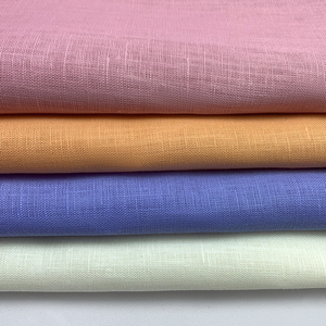 Vải lanh 100% nguyên chất, đạt chứng nhận OEKO-TEX 100, mềm mại, thoáng khí, chất liệu lanh tự nhiên, dùng may váy áo, quần áo, nhuộm trơn. - Product Image 4