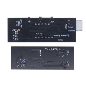 DC <strong>PWM</strong> 4 Wire Fan <strong>Temperature</strong> Control <strong>Speed</strong> <strong>Controller</strong> <strong>12V</strong> 0.8A Chassis Computer Noise Reduction Module 3950 NTC - Product Image 5