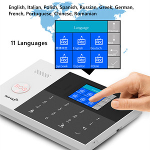 Telecomando sistemi di sicurezza completi Tuya Smart Home allarmi di monitoraggio intrusione Wireless e cablato sistema di allarme WiFi GSM - Product Image 4