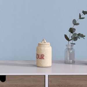 Yüksek kalite için özel Logo tasarım seramik kavanoz ev kullanımı için kahve şeker fasulyesi tuz kurutulmuş meyveler otlar taneleri mutfak - Product Image 6