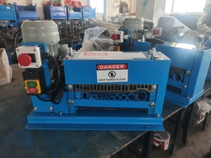 Copper <strong>Wire</strong> <strong>Making</strong> Machine Automatic and Manual Dual Using Scrap <strong>Wire</strong> Stripping and Cutting Machine with High Capacity - Product Image 3