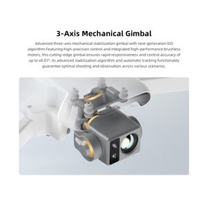FIMI X8T V640 fotoğraf İha üçlü-kamera Gimbal sistemi 640*480 termal kızılötesi <span class=keywords><strong>Lens</strong></span> RokLink 5.0 20Km Video iletim - Product Image 4