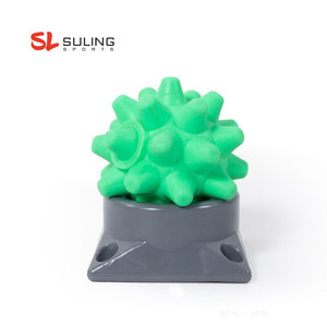 Pijat Acupoint Portabel Bola Yoga Dasar dengan Dasar untuk Relaksasi Otot Bola Fascia Bola <span class=keywords><strong>Rumble</strong></span> <span class=keywords><strong>Roller</strong></span> Landak - Product Image 4