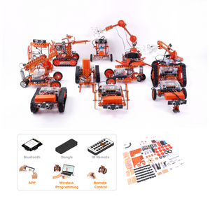 Weeemake Metal DIY Robot Kit 12 in 1 Learning Lessons Develop Educational Robotic Toys Kit