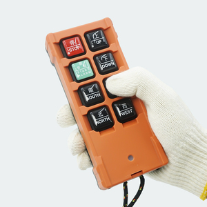 小型産業用クレーンホイスト1つの送信機と1つの受信機自動ワイヤレスリモコン固定コード10% オフ - Product Image 1