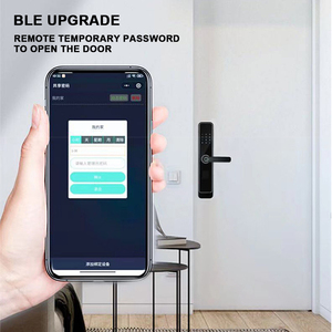 Electronic Keyless Finger Print Smart Locks Password Digital Fingerprint Door Handle Lock with <strong>Code</strong> and Key for Home - Product Image 6