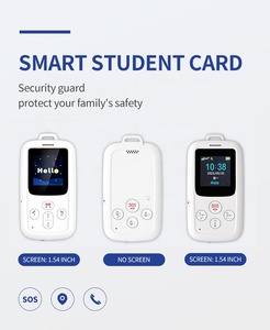 4G Sim kart elektronik çit GPS izci tek tuşla SOS düğmesi Beidou AGPS Google harita çocuklar için plastik dokunmatik ekran PET GPRS LBS - Product Image 2