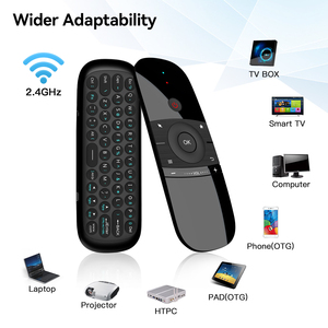 W1 Mini 2.4G Multifunktion fernbedienung Heimgebrauch Nvidia Shield Android TV Box Projektor HT All-in-One RoHS Rolling - Product Image 4
