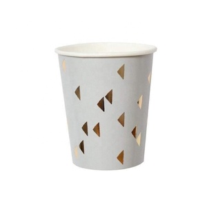 Tropical Palm Coffee Cups 12 OZ Exotic Leaf Print Leak Proof Biodegradable Recyclable Perfect for Beach Caf&eacute;<strong>s</strong> and Summer - Product Image 1
