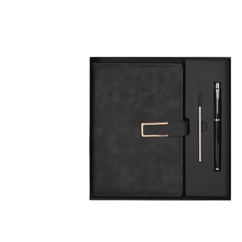 A5 U-Buckle Gift Box Set - 5-piece Set--Black