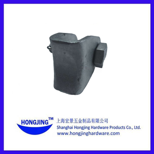 Thép mạ kẽm trên không phụ kiện đường dây điện tùy chỉnh spool cách điện clevis loại vòng mạ kẽm với khung kết thúc chết - Product Image 5