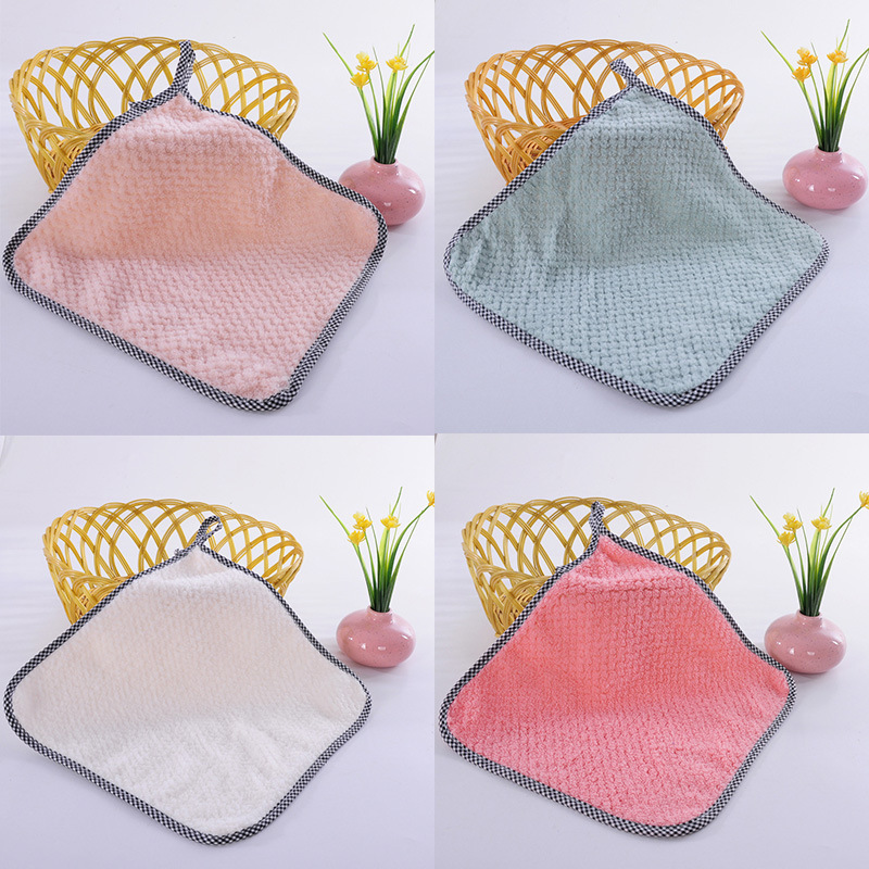 Trapo de Merbau con bordes remallados, 25*25cm