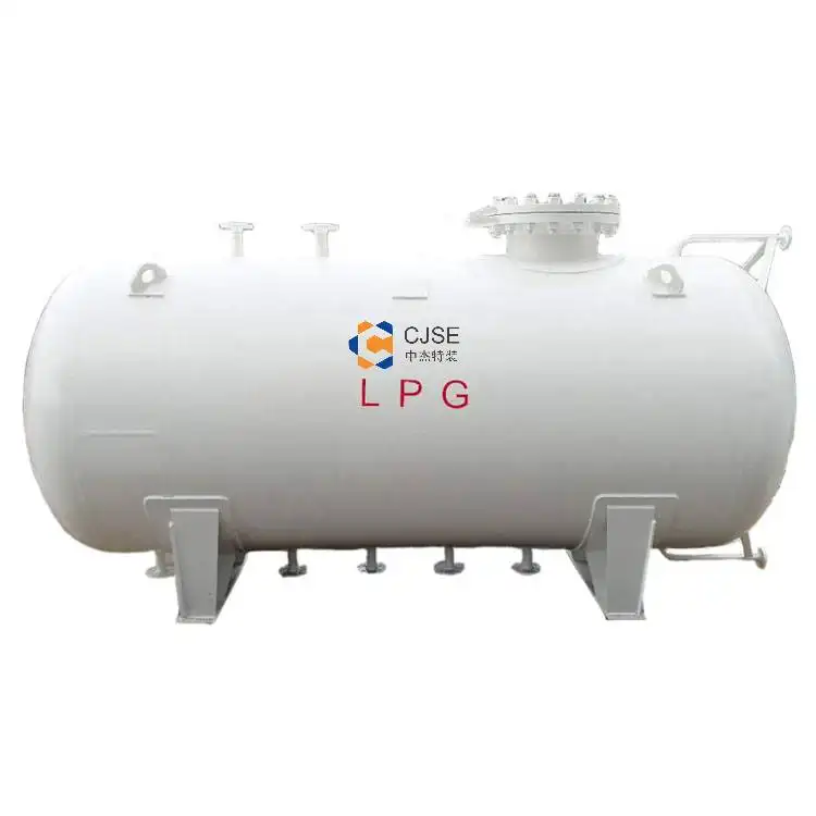 Grote Lpg Gas Opslagtank, Vloeibaar Petroleum Gas Opslagtank Fabrikant, 2.5 Ton Lpg Gastank