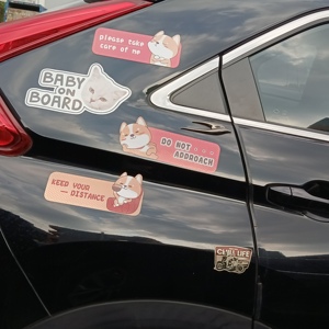 Wholesale Die Cut Reflective Sticker Vehicle <strong>Decals</strong> Bumper Stickers for <strong>Car</strong> - Product Image 2