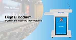 Đa Phương Tiện OEM Xách Tay 21.5 Inch Dual-Màn Hình Kỹ Thuật Số Tương Tác Thông Minh Bục Kỹ Thuật Số Giảng Cho Hội Nghị Lớp Học - Product Image 2