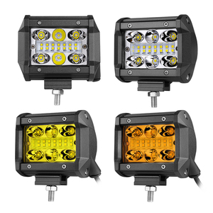 20W LEDワークライト12V 24V 4インチユニバーサルカー白イエロー色コンボビーム状態新品 - Product Image 1