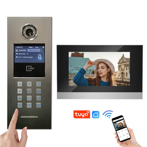 Door <strong>Intercom</strong> <strong>Video</strong> Doorphone for Multiple Apartment 7 Inch Indoor Monitor Network <strong>Intercom</strong> <strong>System</strong>