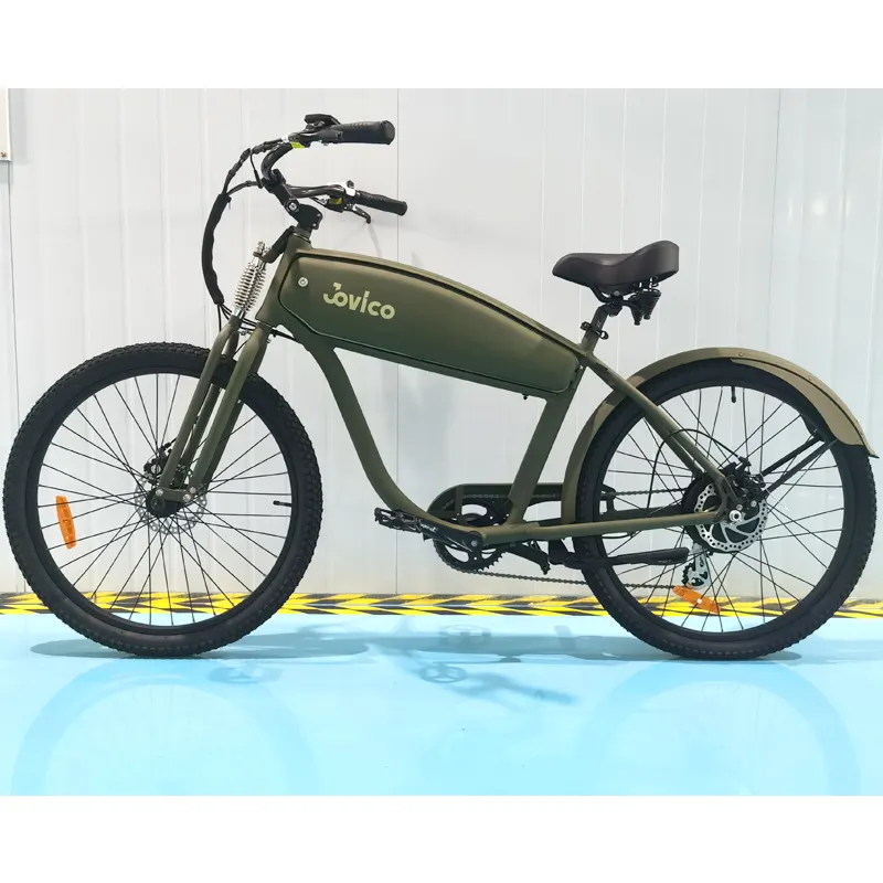 In Voorraad Magazijn 26 Inch Elektrische Chopper Fiets Voor Volwassenen Sportbikes Andere Elektrische Bicycleold Atv Scooters Ebike