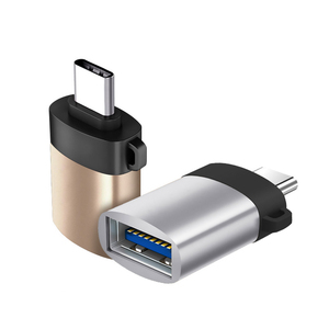 热便宜铝合金Usb C至Usb3.0母适配器苹果兼容Otg适配器 - Product Image 1