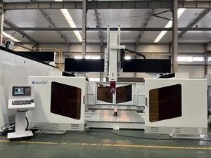 5 assi CNC Router incisione polistirolo legno schiuma CA-2040 Router CNC 5 assi 360 gradi macchina di intaglio rotante - Product Image 4