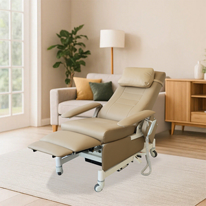 Komfortable Krankenhaus medizinische Bluts pende Elektrische Kontrolle Infusion Phlebotomie Couch Bluts ammel stuhl mit Schreibtisch - Product Image 6