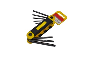 Satış promosyonu 8 adet eğri alyan anahtarı takımı araçları ve katlama Allen - Product Image 2