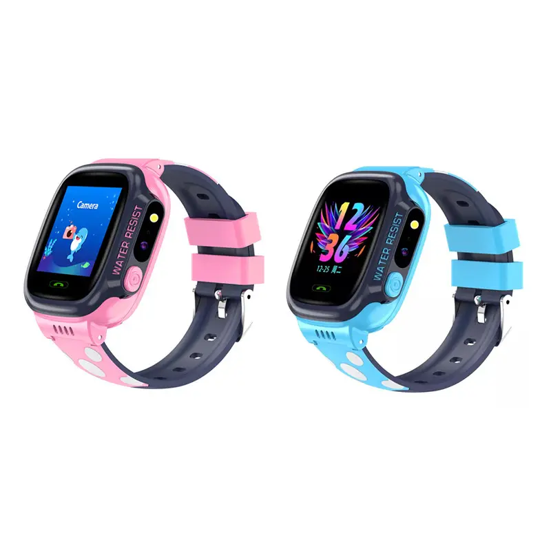 Y92 Multi-Language Child Tracking Kids Smart Watch Gps Positionering Armband Kids Smartwatch Waterdicht Tweerichtingsvideogesprek