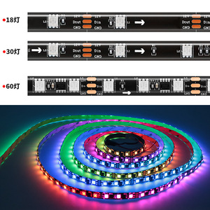 マジックLEDストリップDC12V WS2811 5050 RGBIC LEDストリップ18LED/M 30LED/m 60LED/mアドレス指定可能なLEDストリップライト - Product Image 5