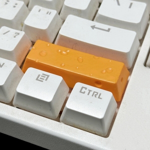 Teclado mecánico DIY Keycap lindo queso forma resina teclado tapas eje cruzado llave cubierta accesorios de repuesto