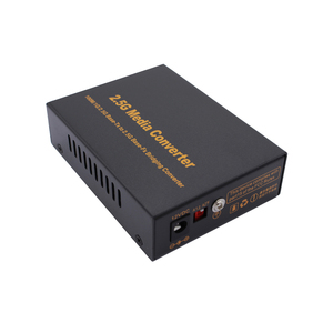 ตัวแปลงสื่อเสียบเป็นสัญญาณ OEM 2.5G SFP เป็น UTP 1g/2.5g ตัวแปลงสื่อออปติคอลเป็น RJ45พร้อม DC12V สำหรับเครือข่าย IP - Product Image 5