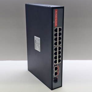 Netzwerk-Switch Rack-monti erbarer PoE-Switch Gigabit 16-Port 1000 Mbit/s 2*1000 Mbit/s Uplink 1 SFP-Überwachung Nicht verwalteter Ethernet-Switch - Product Image 5