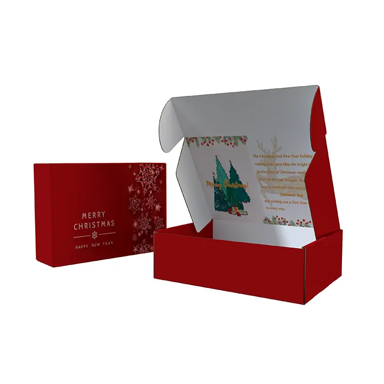 Luxo Natal Customizeds Padaria Embalagem Para Pastelaria Cookie Caixas Com Inserção Divisores