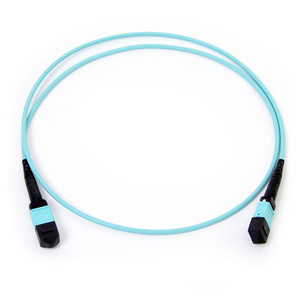 High Performance Ftth MPO Jumper 8/12/16/24 Core 10G-100G Single Mode OM3 OM4 <strong>MTP</strong> to LC/UPC Fiber Optic Mpo-mpo Cable - Product Image 1