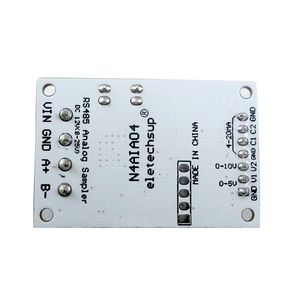 4-20MA RS485电压和电流模拟数据采集器ADC Modbus RTU 03 06功能代码 - Product Image 2
