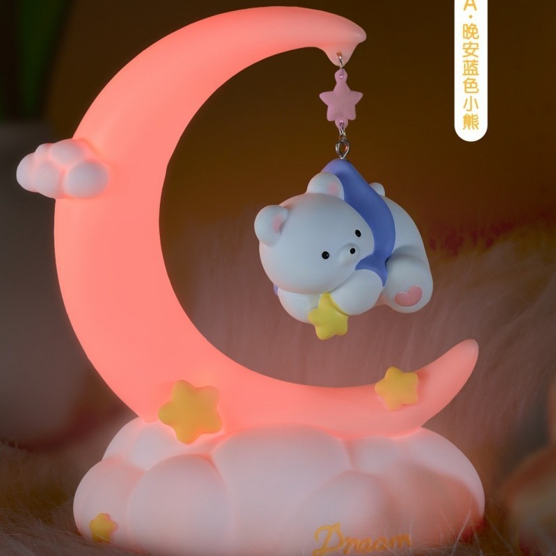 Buenas noches, osito azul.