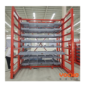 Sistema de automatización de estanterías de almacén de chapa Sistema automático de almacenamiento de chapa