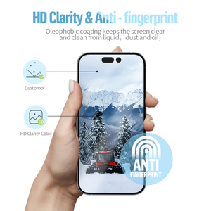 BLUEO 2024新隐私玻璃适用于Iphone 16 Plus Pro Max 28双面防窥视屏幕保护保护膜 - Product Image 4