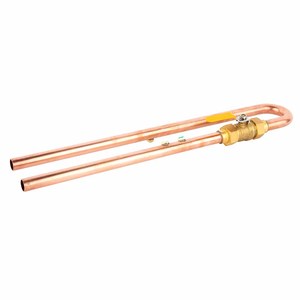 U-Type Medical Gas Ball Vave With Extensions Line Shut-off Valves Are Cleaned for Medical Gas Use and 100% <strong>Hydrostatic</strong> <strong>Tested</strong> - Product Image 3