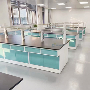 Bestseller Schnelle Installation College Lab Arbeitstisch Labor möbel Ausrüstung mit Phenolharz Arbeits platte - Product Image 3